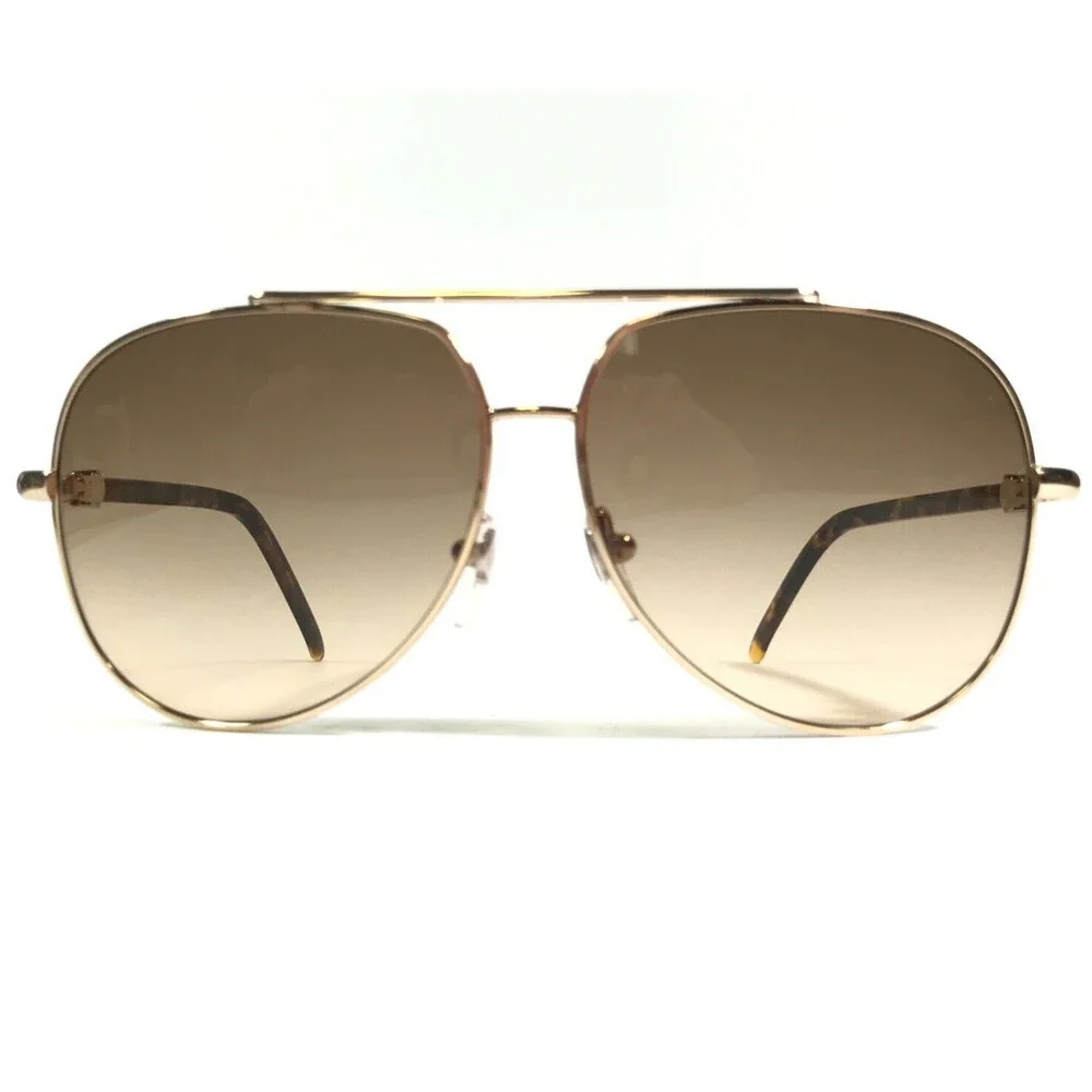 Robert Marc Sunglasses RM 776-362 Gold Tortoise Round Frames with Brown Lenses